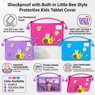 Little Bee-Style Kids Tablet Case for Honor pad x9 x9a 11.5 x8b x8a 11.0 inch mate pad se 11