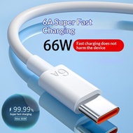 6A 66W/100W Super Fast Charging Type-C Cable 2M 3C Certified Data Cable