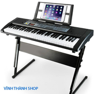 Đàn Piano 61 Phím - Đàn piano cho bé -Tặng kèm Micro Hát - Bé Học Đàn Tại Nhà Phát Triển Tay Trí Não