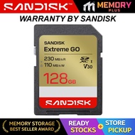 Sandisk Extreme GO UHS-I SD Card 128GB 256GB 512GB DXGN MemoryPlusSG