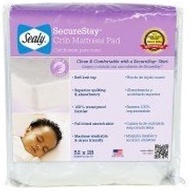 Sealy SecureStay Waterproof Crib Mattress Pad