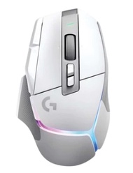 羅技-G502 X Plus 炫光高效能無線電競滑鼠-白色