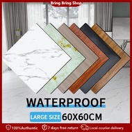 High Quality 60x60CM Vinyl Marble Floor Sticker PVC Waterproof Self Adhesive Tiles For Flooring Carpet Mat Home Floor Decor DIY toilet tile stickers Bathroom kitchen Wall Sticker