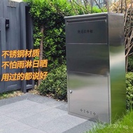 Stainless Steel Storage Box for Home Entrance, Anti-Theft Parcel Drop Box, Delivery Cabinet for Priv