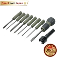 ANEX Driver Set 8 Balls +0/+1/+2/-2.5/-5.5/-6 Needle Gimlet Heat Screwdriver【Direct from Japan】