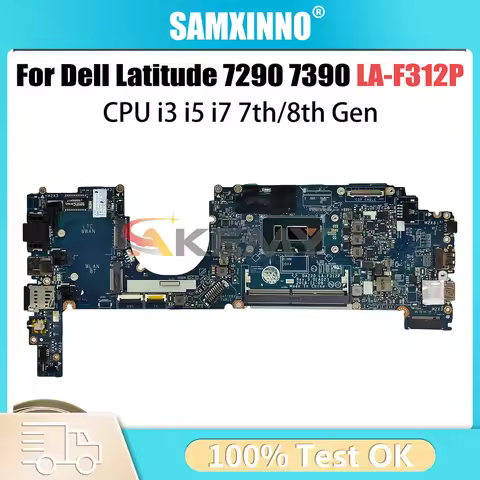For DELL Upgrade LA-F312P LA-F312P Laptop Motherboard 0PXMYG 084GNT Mainboard 0M44N6 Latitude 7290 7
