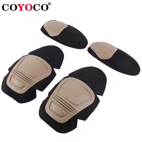 COYOCO Tactical g2 g3 Frog Suit Knee Pads & Elbow Support Paintball Airsoft Kneepad Interpolated Kne