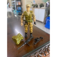 G.I JOE 1988 REPEATER (V1) Steady-Cam Machine Gunner G.I. Joe 3.75” Complete Preloved Selling As Is