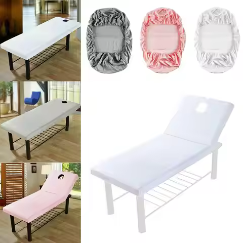 New Beauty Salon Massage Elastic Bed Cover High Stretch Wedding Hotel Birthday Table Cover Buffet Cl
