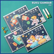 A4 children's drawing book thick paper drawing book