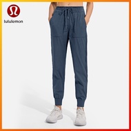 Lululemon casual Yoga women's pants striped fabric soft sweat wicking drawstring running pants LU1363