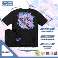 March Game T-Shirt Aglaea Herta Acheron Honkai Star Rail HSRHOOK