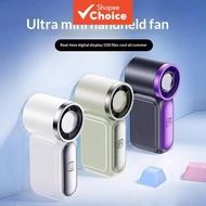 Handheld Fan Turbo Rechargeable Portable Outdoor Small Mini688 Usb Cooling Effect Compact Lightweigh
