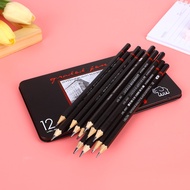 12pcs Charcoal Drawing Pencil Set Sketch Pencil Special Sketch Pencil Complete Set 2H-8B