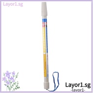 LAYOR1 Truncheon Nutrient Meter, White Conductivity Nutrient Meter, Durable Nutrient Meter Test Aquarium, Farmland, Laboratory