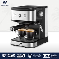 Worldtech Xpresso เครื่องชงกาแฟสด รุ่น WT-CM15 เครื่องชงกาแฟอัตโนมัติ Coffee Machine เครื่องชงกาแฟ เครื่องทำกาแฟอัตโนมัติ + พร้อมชุดด้ามชงกาแฟ *Upgrade Version*