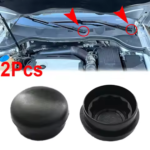 2Pcs Car Front Wind Screen Wiper Nut Cap Cover For Mercedes W639 A6398240049