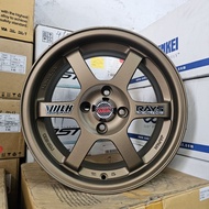 [installation provided] Volk Racing TE37 15x7 4x100 ET:28 (harga untuk 1 biji)
