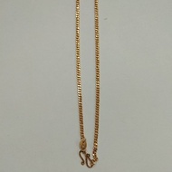 Betel stack necklace 5 grams light gold