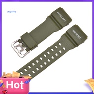 SPVPZ Watch Band Soft Waterproof Resin 28mm Men Watch Replacement Bracelet Strap Compatible for Casio GG-1000/GWG-100/GSG-100