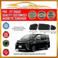Toyota Voxy/Noah/Esquire R80 2014-2021 ( 6 / 7pcs) Car Magnetic Sunshade / Boot Tray