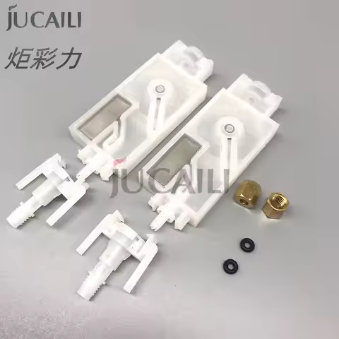 Jucaili 10PCS dx5/xp600 head ink damper with connector for mimaki jv33 jv5 cjv30 roland mutoh Galaxy