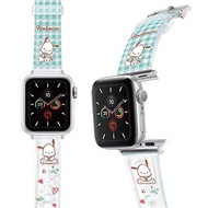 SANRIO-Apple Watch-PVC錶帶-格紋系列-POCHACCO