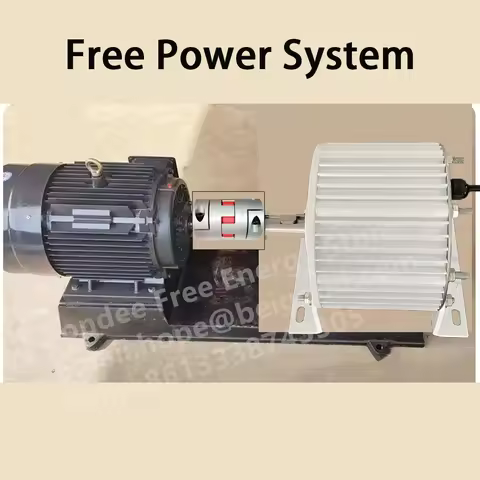 Low Noise Low RPM 50HZ 10KW 20KW 30KW 48V 96V 220V 380V 3Phase Motor Alternator Electric Permanent M