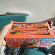 SUPER STAR TRIPLE CHOCOLATE CONTENTS 18/S 26 PCS x 12.5 gr