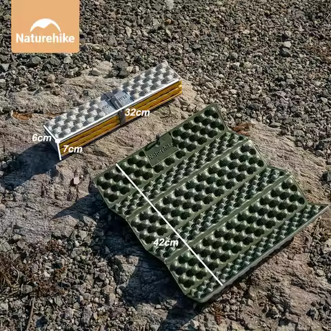 Naturehike Foldable Foam Mat Moisture-proof Cushion Hiking Camp Ultralight Egg Nest Pad IXPE Layer A