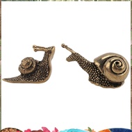 2Pcs Snail Decor Outdoor Pond Garden Snail with Decor Effect the Meaning of the Snail Walk Slowly