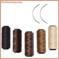 FOR 1 Pcs Weaving Threads With 2 Pcs C Shaped Needles Hair Salon Supplies Crochet Hook Needle Wig Ma