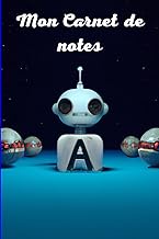 carnet de note ligné Intelligence Artificielle - IA - chatGTP - amateur ou professionnel - pour les 