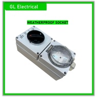 WEATHERPROOF SWITCH SOCKET 13A (IP66)13A ISOLATOR SWITCH SOCKET