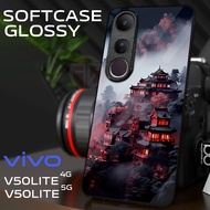 [AM26] VIVO V50 LITE Glitter Softcase | VIVO V50 LITE Camera Protector | Cool Aesthetic Case | Glass