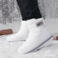 Plus Warehouse Hokkaido-Inspired Thick Fleece Lining Waterproof Snow Boots - Perfect for Cold Weathe