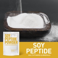 Wholesale Bulk Soy Peptide Powder 98% Vegan Water Soluble Small Active Peptide Food Grade Soy Oligop