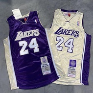 Mitchell & Ness Kobe Bryant HOF NBA Jersey  背心 球衣 刺繡 波衫 LA 湖人隊 24號 名人堂 金色 GOLD LAKERS Kobe