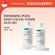 ★Bundle★ [EQQUALBERRY Official] Swimming Pool Daily Facial Toner 155ml X 2