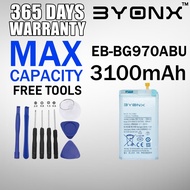 BYONX Battery Bateri EB-BG970ABU Battery for Samsung S10E G970F G970 (3100mAh)
