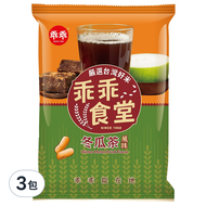 乖乖 乖乖食堂米果 冬瓜茶風味  3包  60g