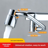 1080° Universal Rotation Faucet Extender Kitchen Robot Arm Extension Faucets Two Mode Bubbler Water 