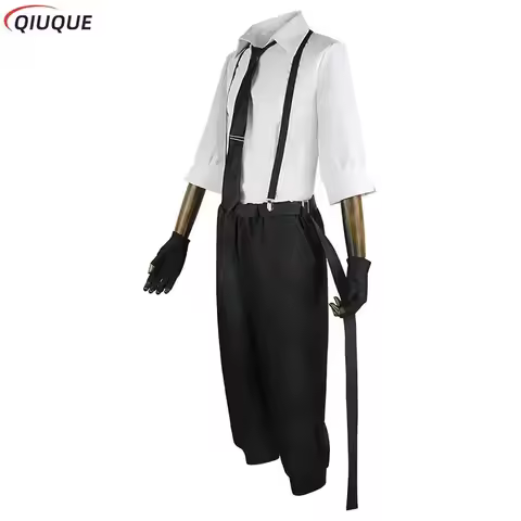 New 2025 Atsushi Nakajima Cosplay Costumes Wig Anime Outfits Uniform Unisex Clothes☆★☆★qq