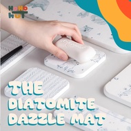 Diatomite Mat | Mini Diatomite | Stone Mat | Counter Small Diatomite Coaster