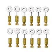 12Pcs DIY Tools Handmade Leather Goods Tools Suture Fixing Needle Leather Goods Fixed Needle Stitchi