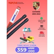 Kanta Plus wipers for PORSCHE CAYENNE 9PA 9PA FL are super clean, super quiet, super durable