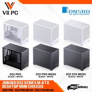 JONSBO D32 PRO / D32 PRO MESH / D32 PRO STD MESH BLACK OR WHITE MATX CASE