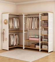 【可組合】衣櫃Wardrobe  衣帽架  落地  臥室  家用  簡易  開放式 置物架  轉角  依家#衣櫃#衣櫥#衣架#置物架#轉角#家用