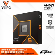 AMD Ryzen 5 9600X Zen 5 AM5 Up to 5.4Ghz Desktop Processor Support A620 , X670E , X670 , B650E , B65