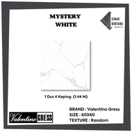 Granit 60 X 60 | Granit Lantai Mystery White VALENTINO GRESS